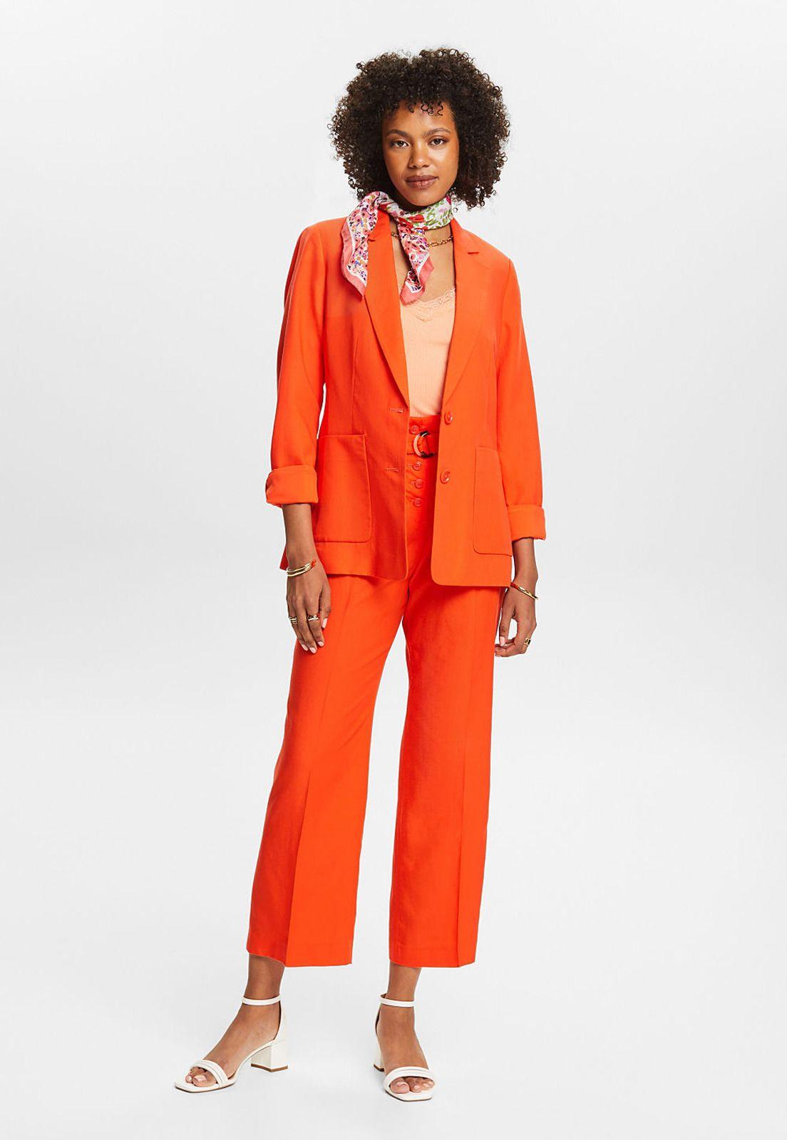 Blazer De Botonadura Simple Mujer Esprit 034EE1G303-2