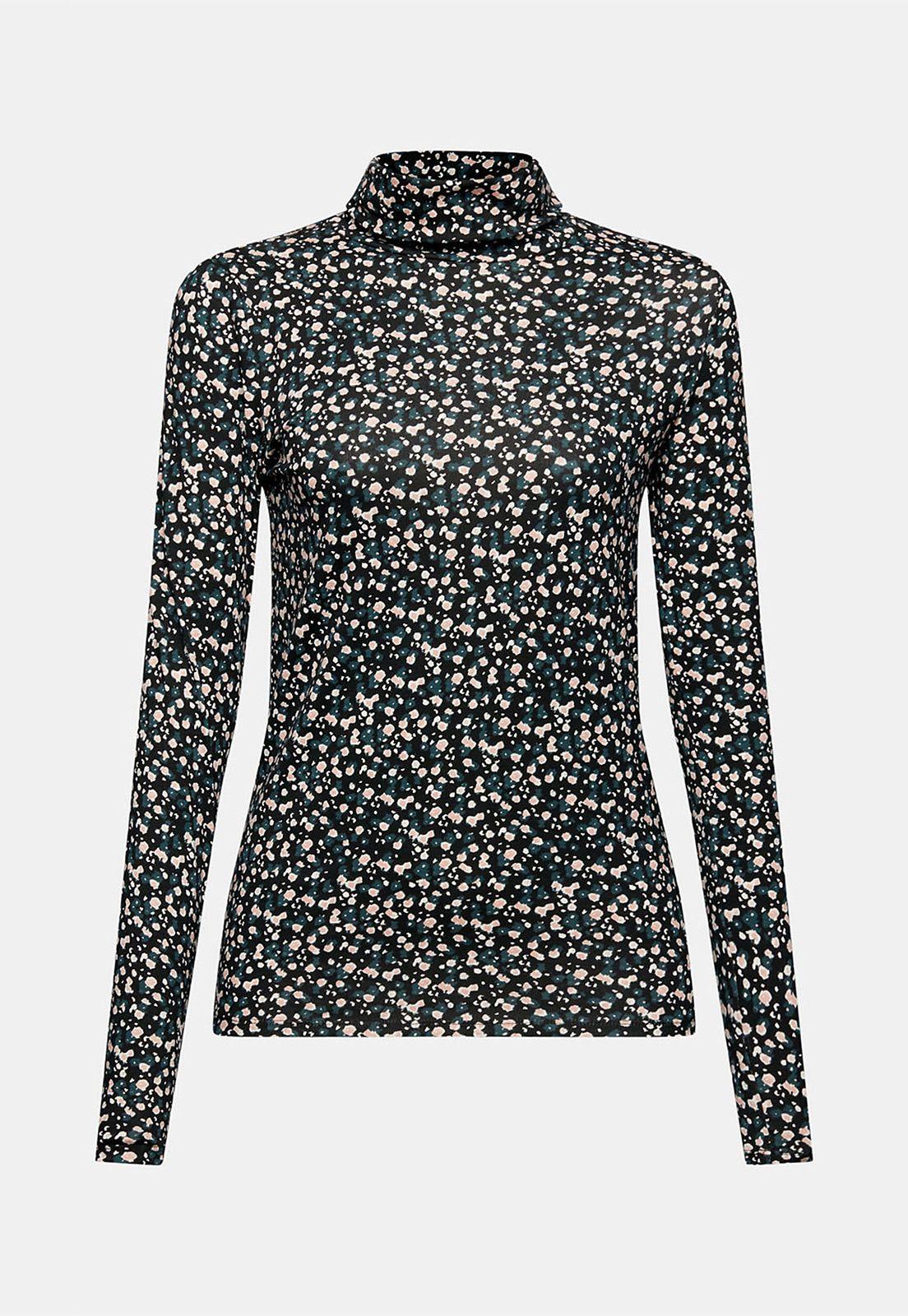 Polera De Cuello Alto Mujer Esprit 103CC1K302-4