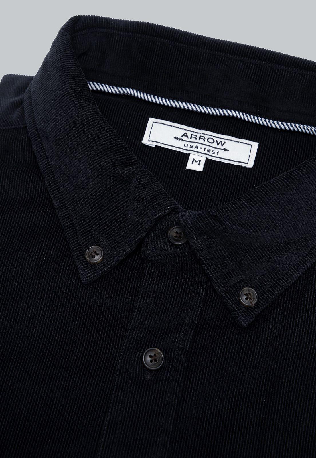 Camisa Cotelé Manga Larga Arrow CM31007NE-4