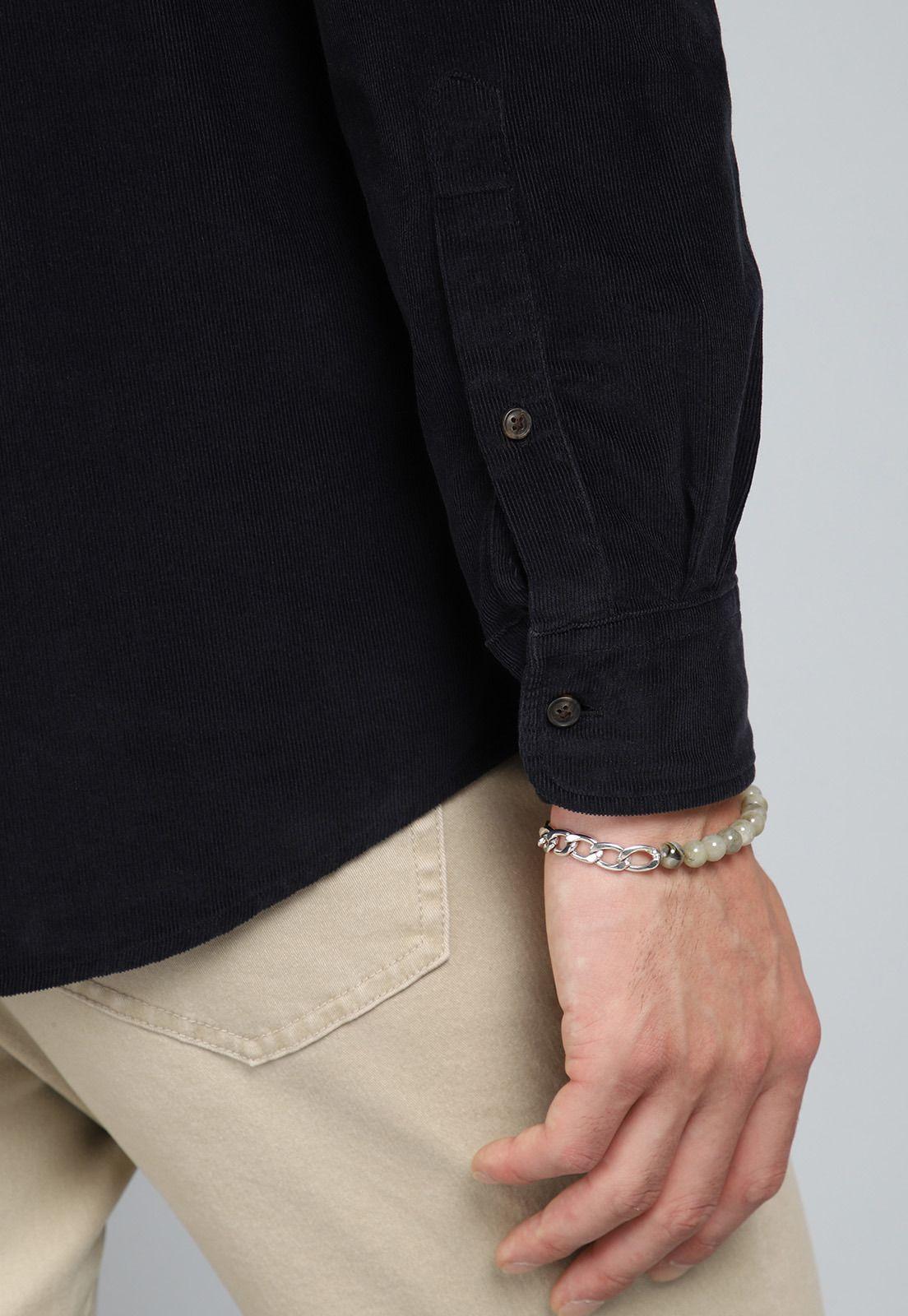 Camisa Cotelé Manga Larga Arrow CM31007NE-5