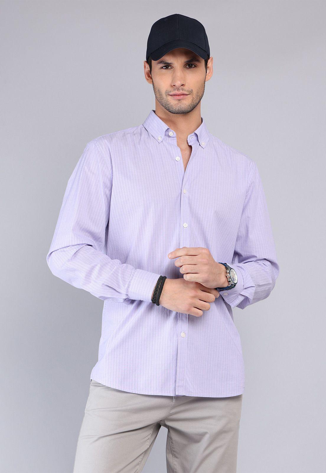 Camisa Rayas Manga Larga Arrow CM32032LI-0