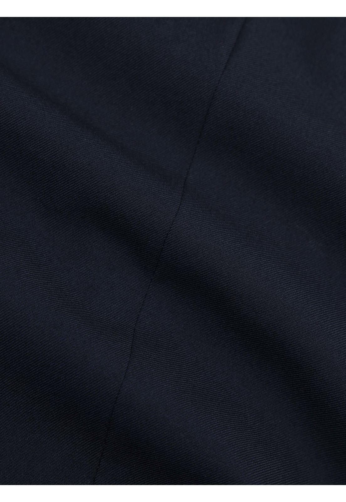 Blazer Liso Poli Lana Tailored Fit Azul Marino Arrow 5033990NB-7