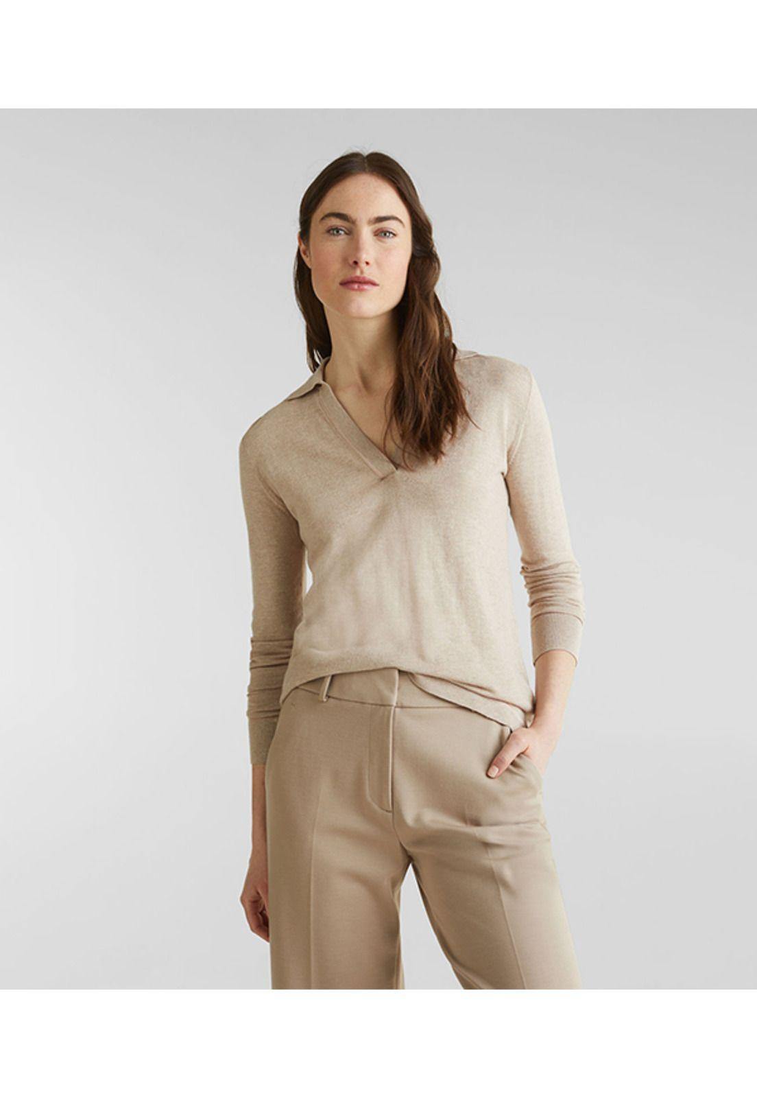 Sweater cuello polo-0