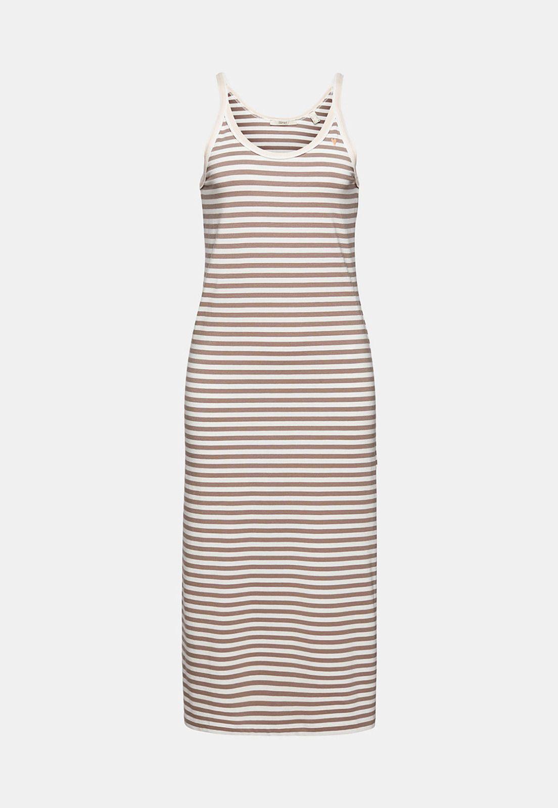 Vestido Con Estampado De Rayas Esprit-3