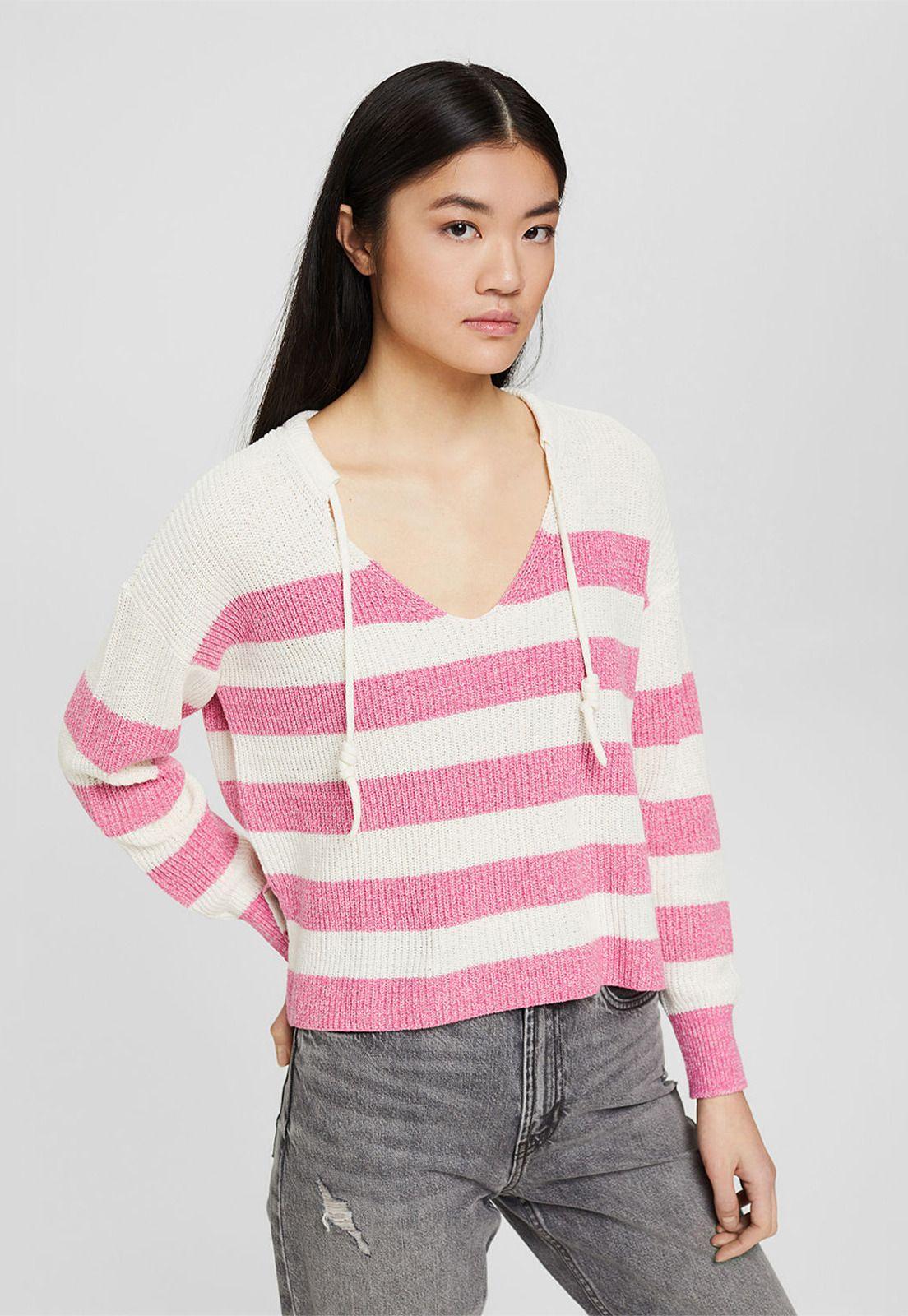 Sweater Con Cordon Esprit-0