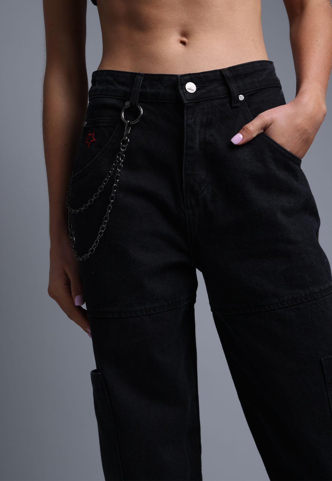 Jeans Jogger Cargo Mujer Soviet-3