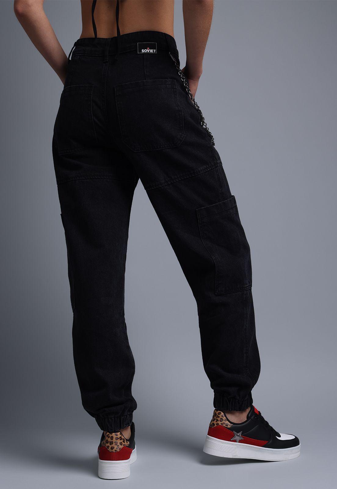Jeans Jogger Cargo Mujer Soviet-6
