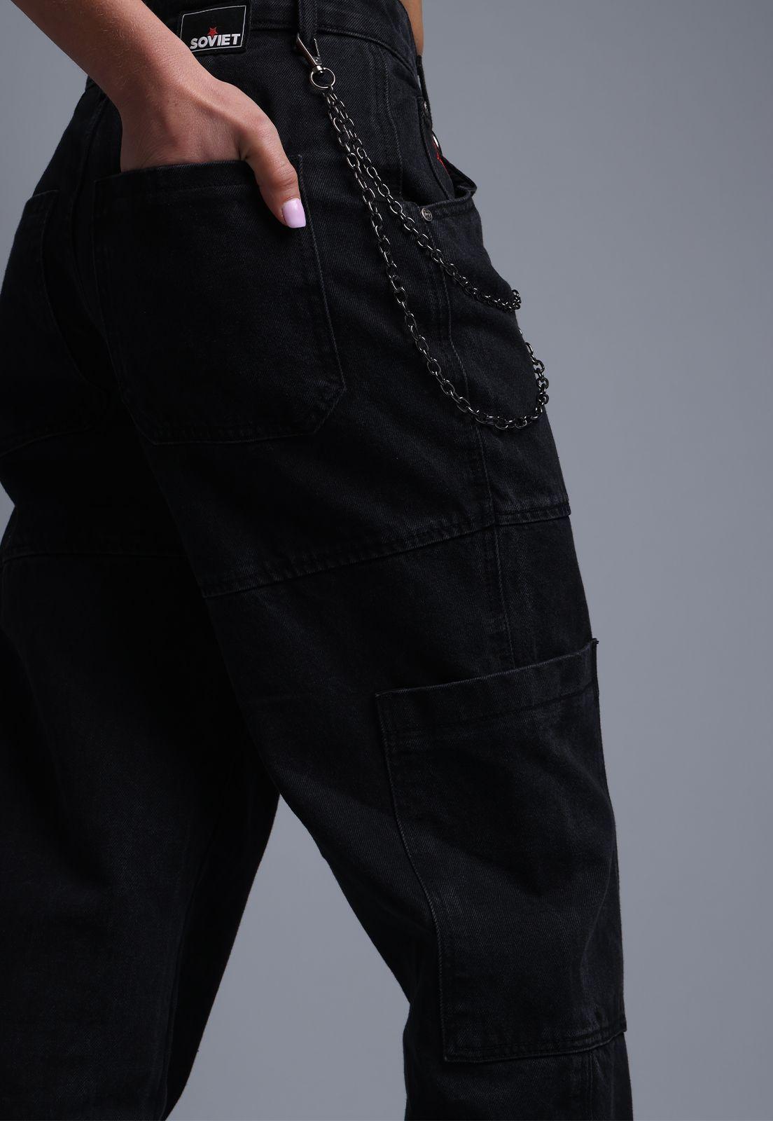 Jeans Jogger Cargo Mujer Soviet-5