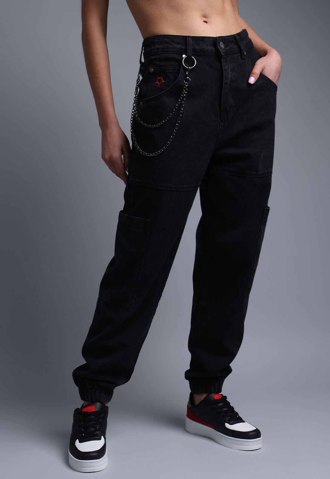 Jeans Jogger Cargo Mujer Soviet-2