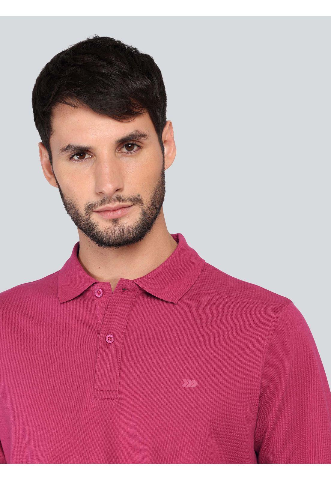 Polera Pique Regular Fit Guinda Arrow PO33020GU-2