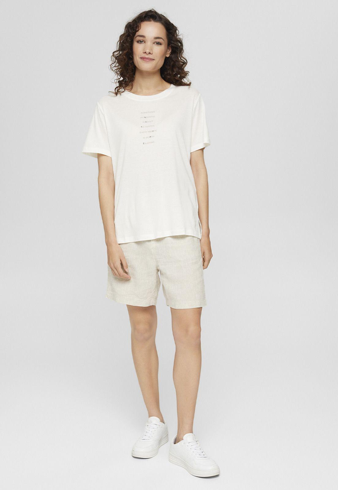 Polera Estampada Esprit 062EE1K336-0