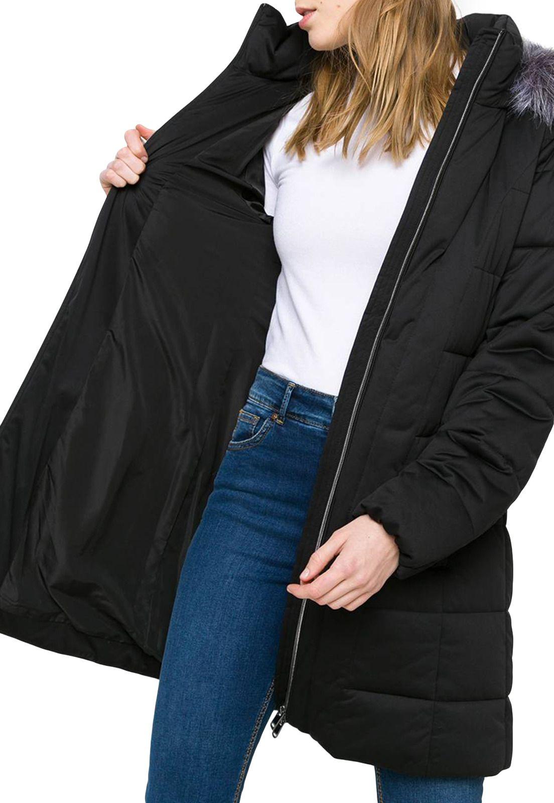 Parka larga con capucha-7