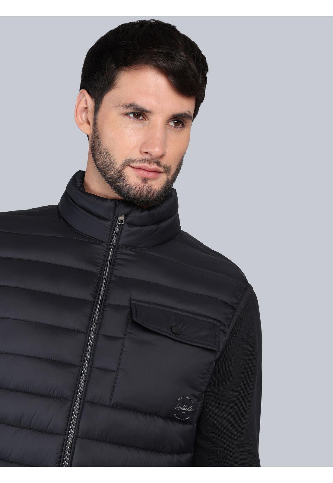 Parka Sin Mangas Regular Fit Negro Arrow PK33061NE-2