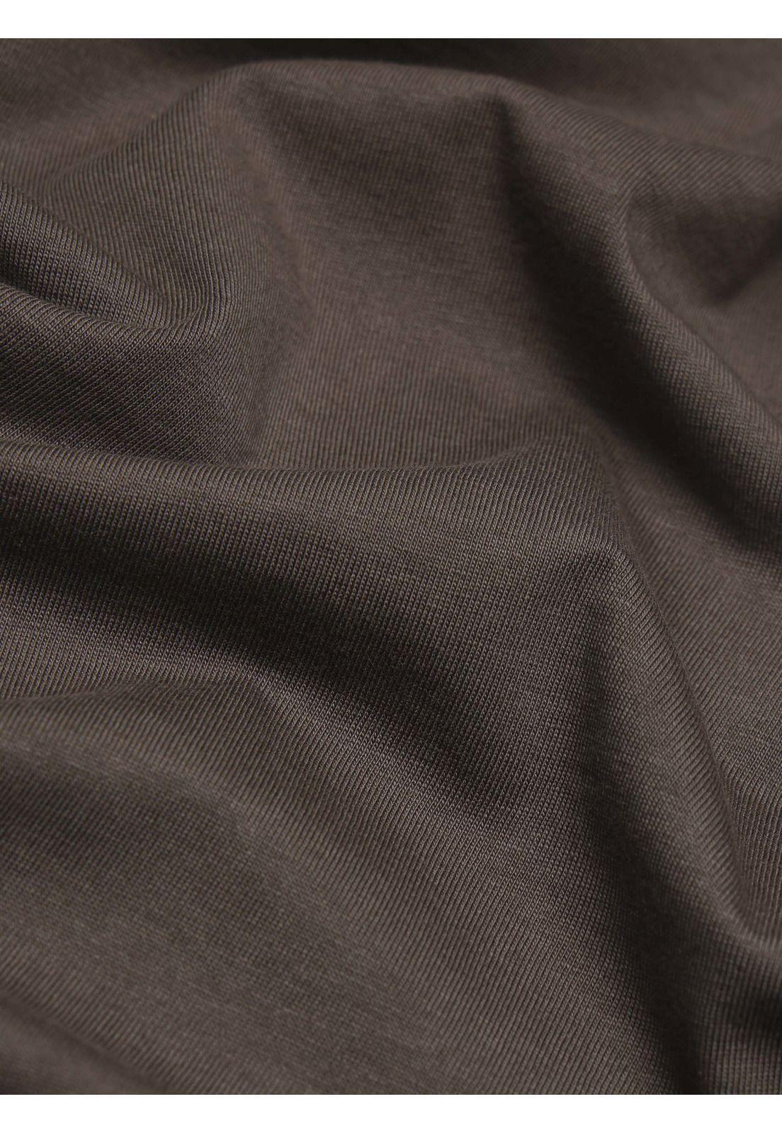 Polera Algodón Lisa Regular Fit Café Arrow PO34031CA-5