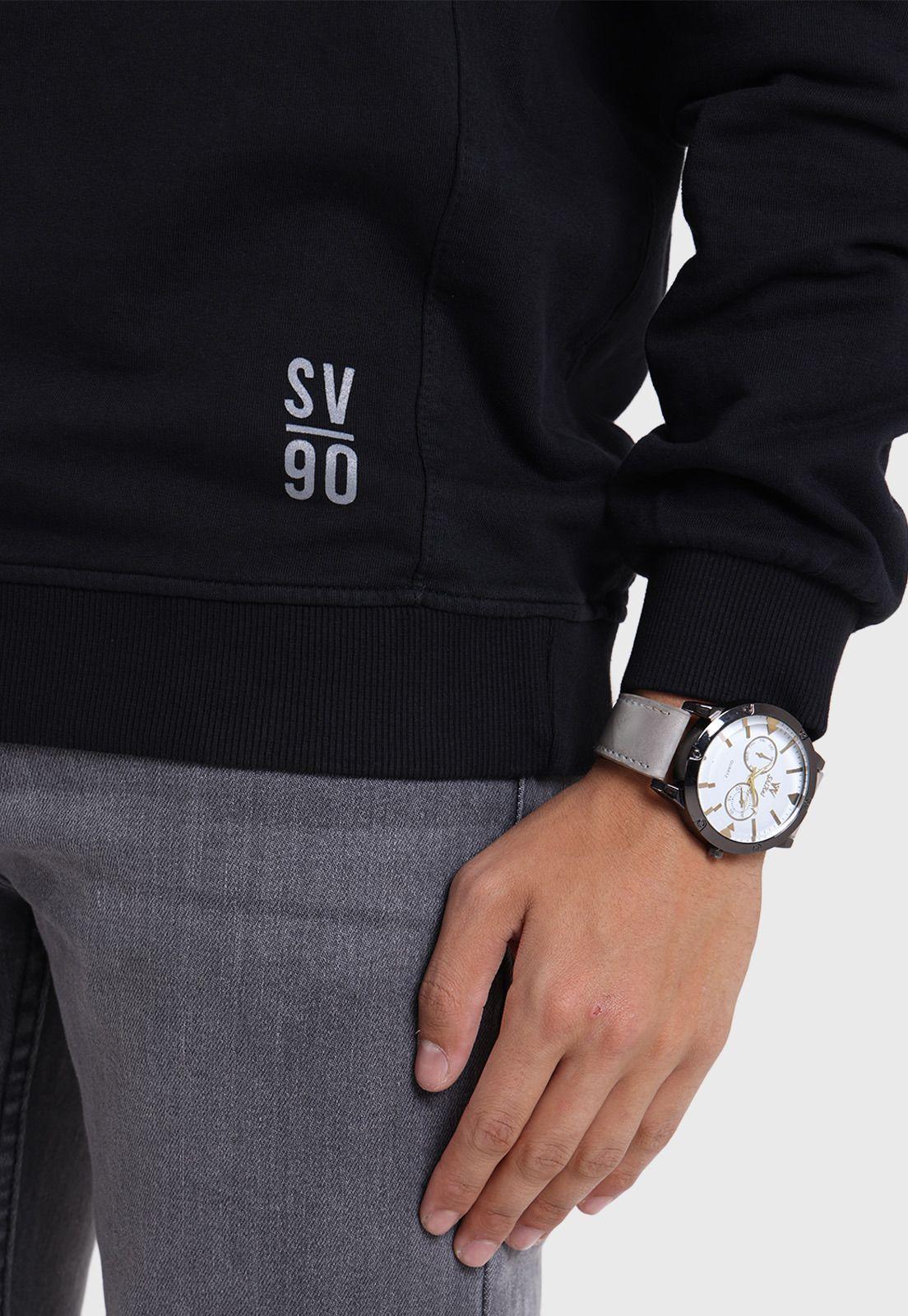 Poleron Cuello Redondo Hombre Soviet SPL2710NE-2