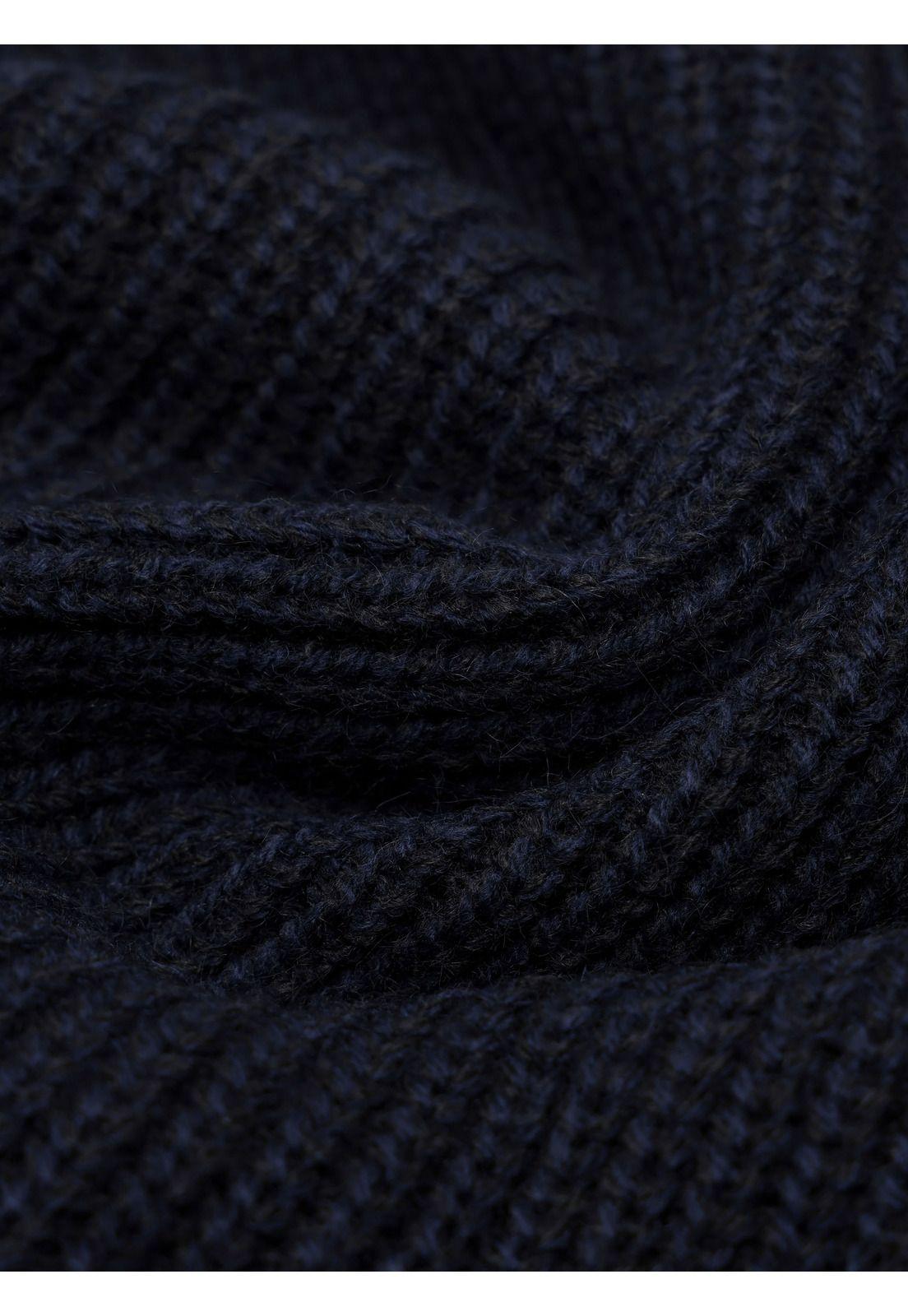 Cárdigan Cuello Alto Regular Fit Azul Arrow SW33010AZ-5