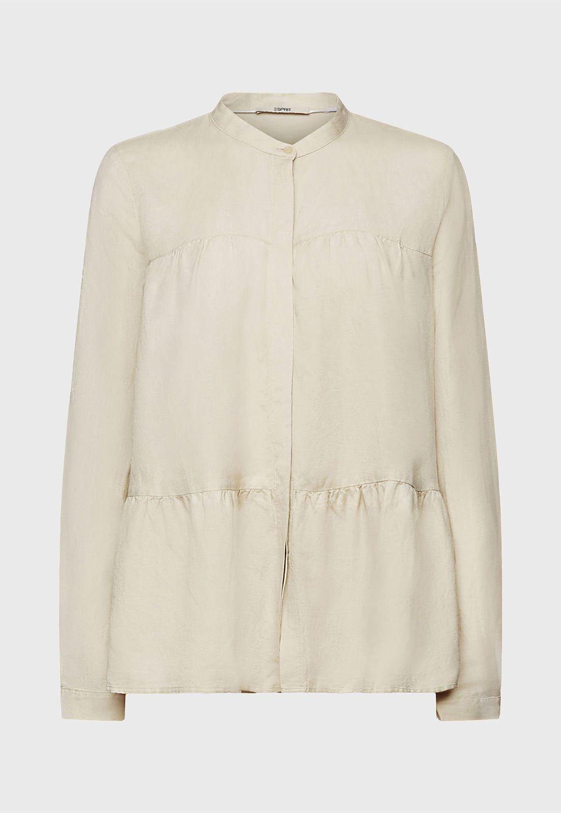 Blusa Camisera De Lino Mujer Esprit 033EE1F303-3