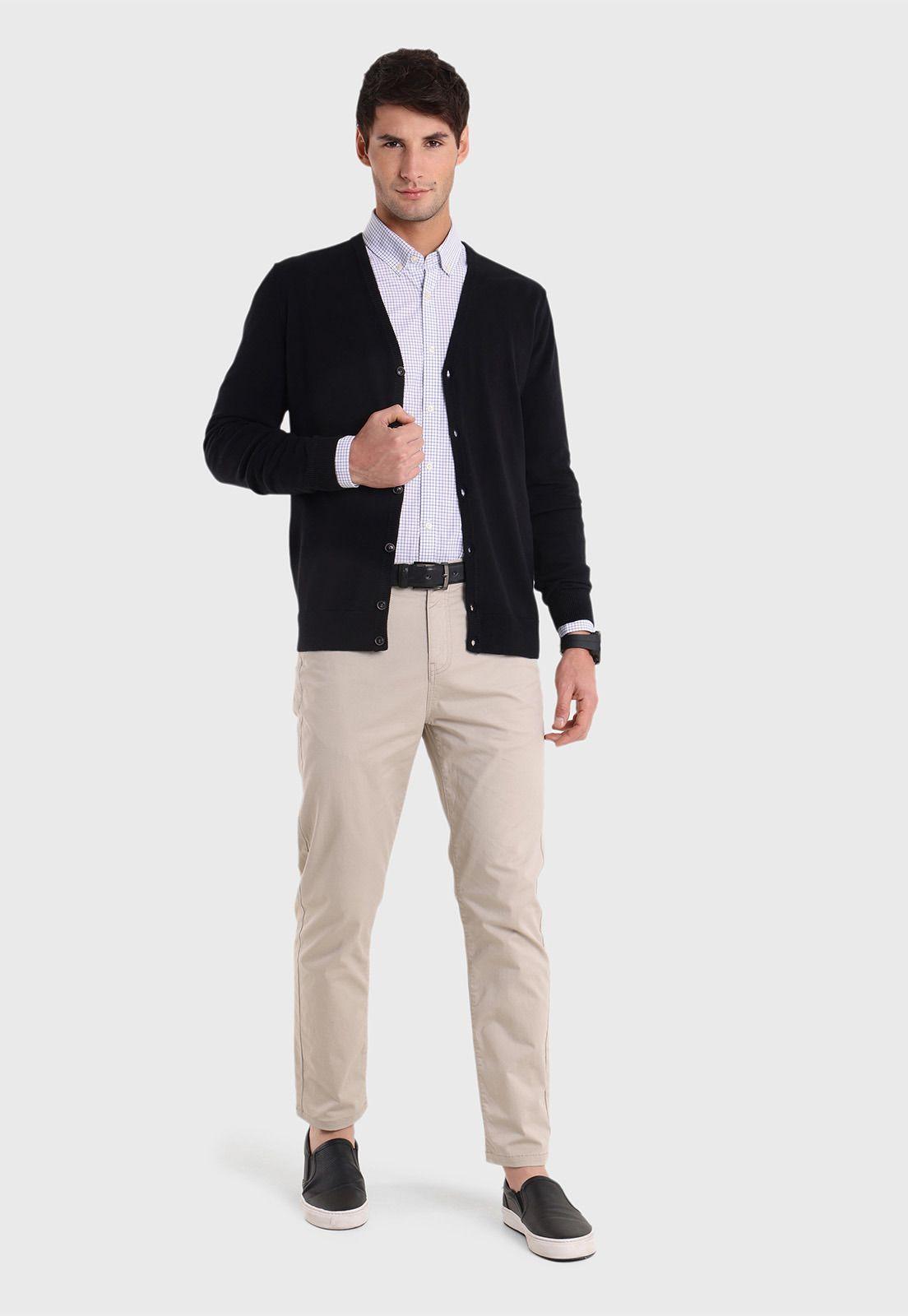 Cárdigan Cuello V Arrow-3