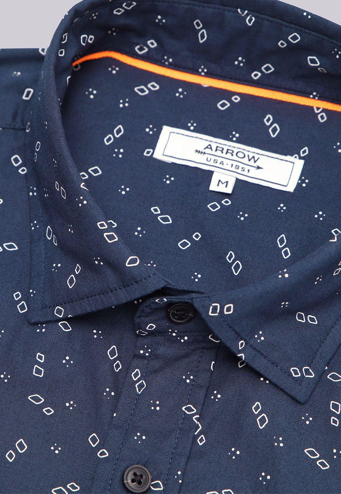 Camisa Print Manga Corta Arrow-4