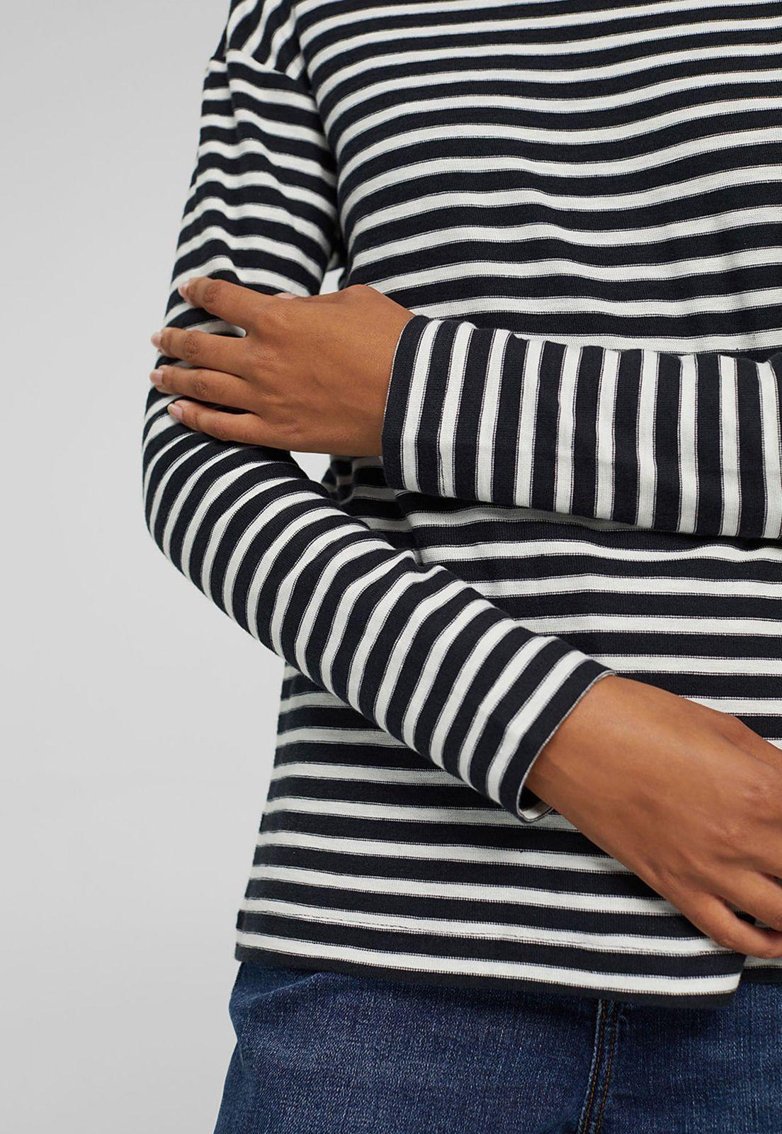 Polera Mujer Manga Larga A Rayas Esprit-2