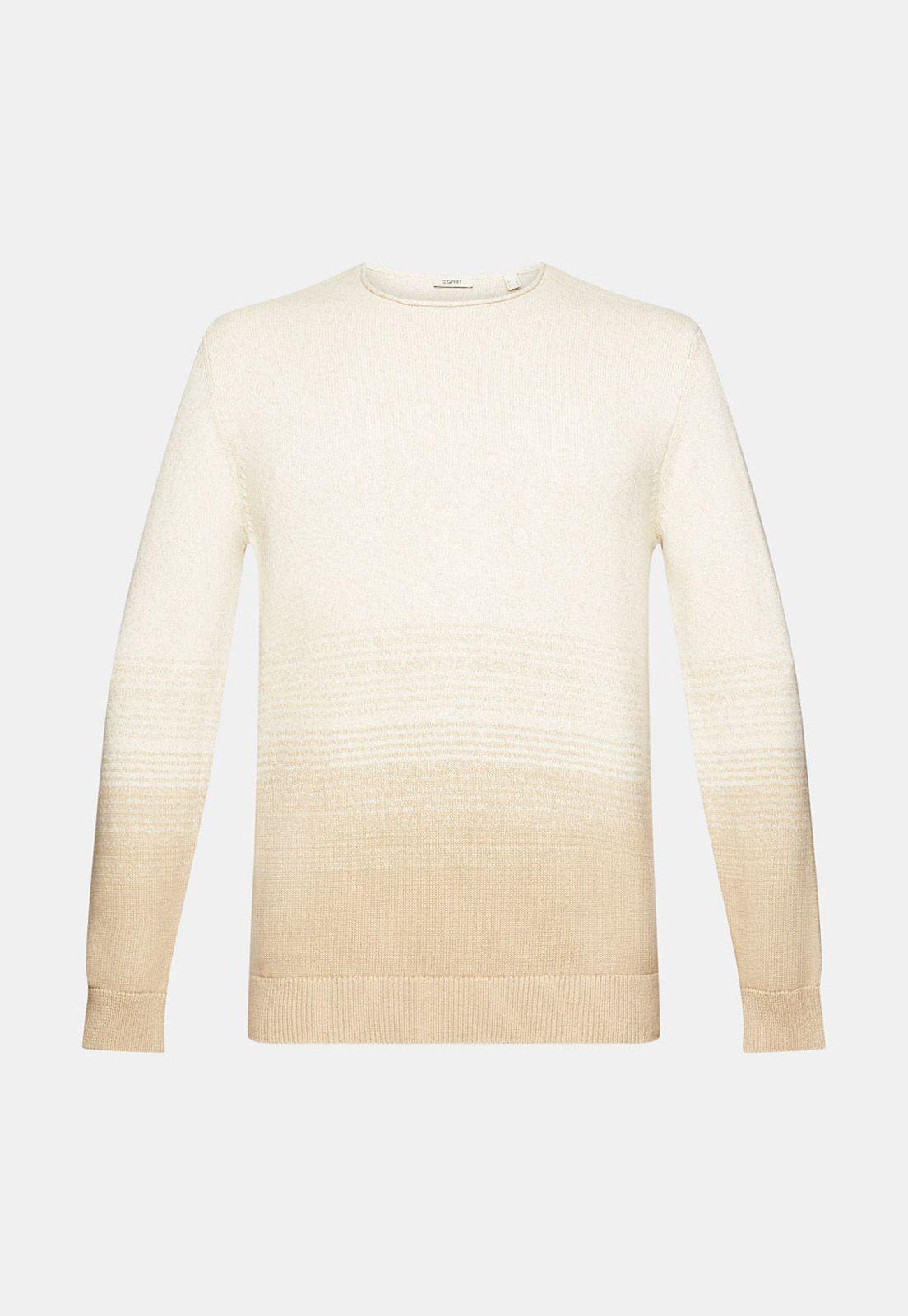 Sweater Con Efecto Degradado Hombre Esprit Azul marino-3