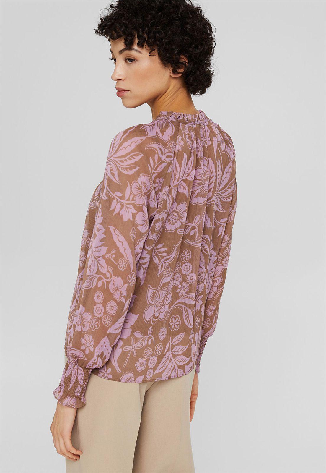 Blusa Manga Larga Estampada Esprit-1