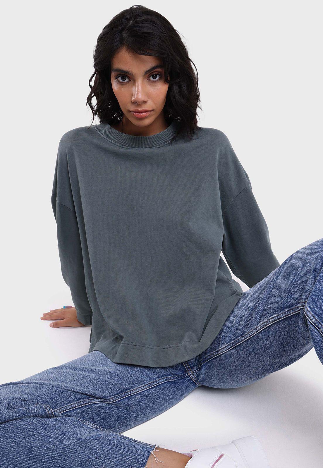 Poleron Cuello Redondo Mujer Soviet SPLM732CB-5