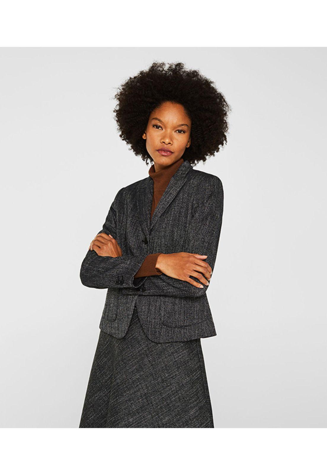 Blazer formal entallado-0