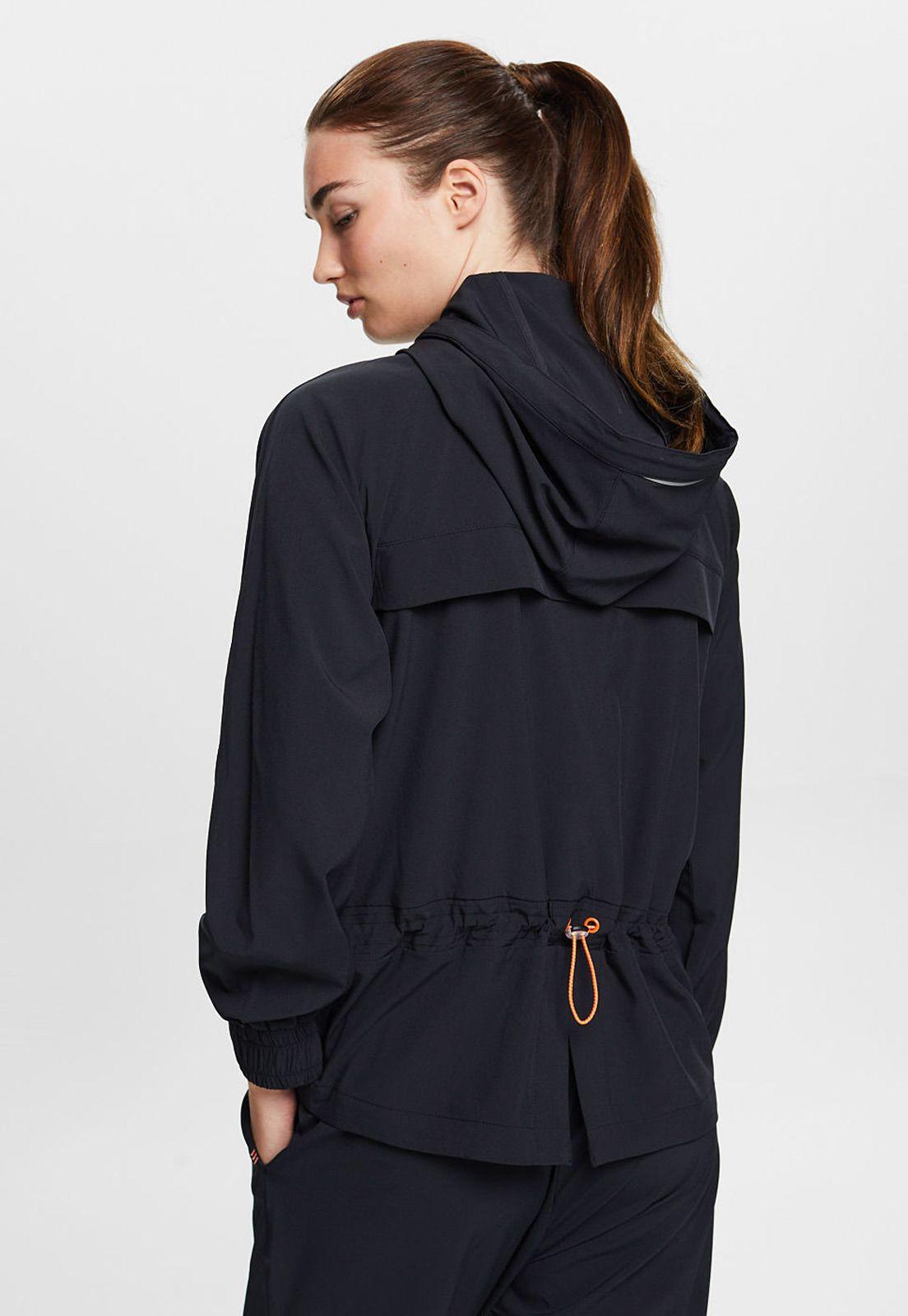 Chaqueta Deportiva Liviana Con Capucha Mujer Esprit-1