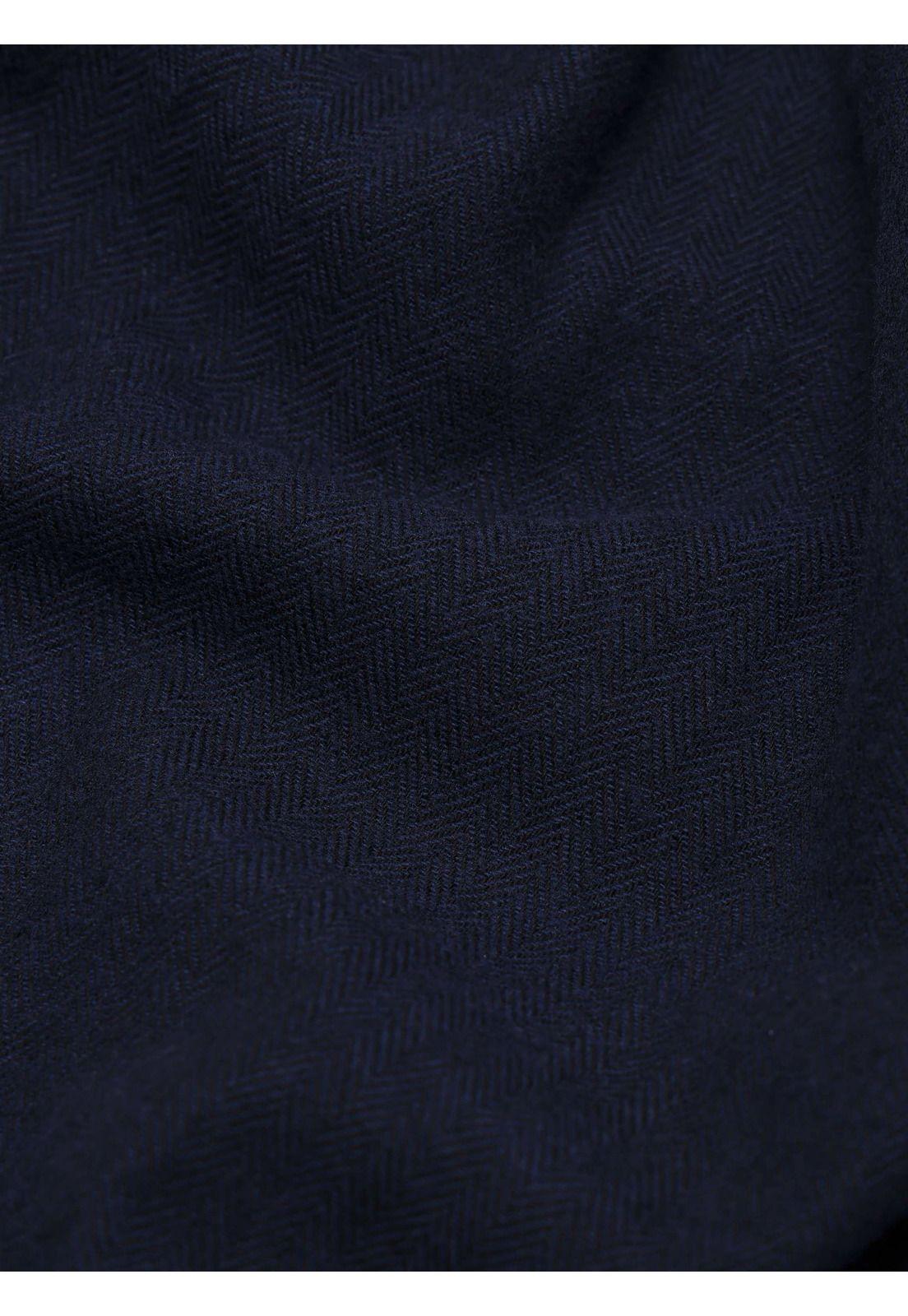 Camisa Texturada Regular Fit Azul Marino Arrow CM33043NB-6