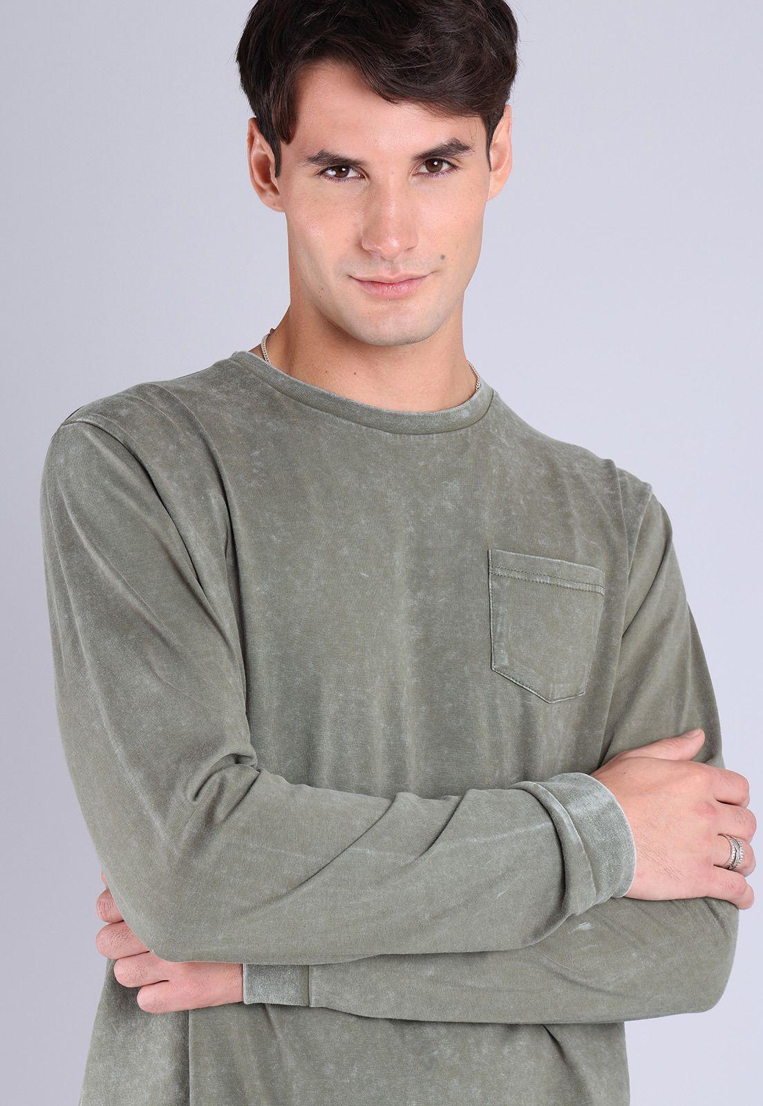 Polera Manga Larga Hombre Soviet SPOH825GR-2