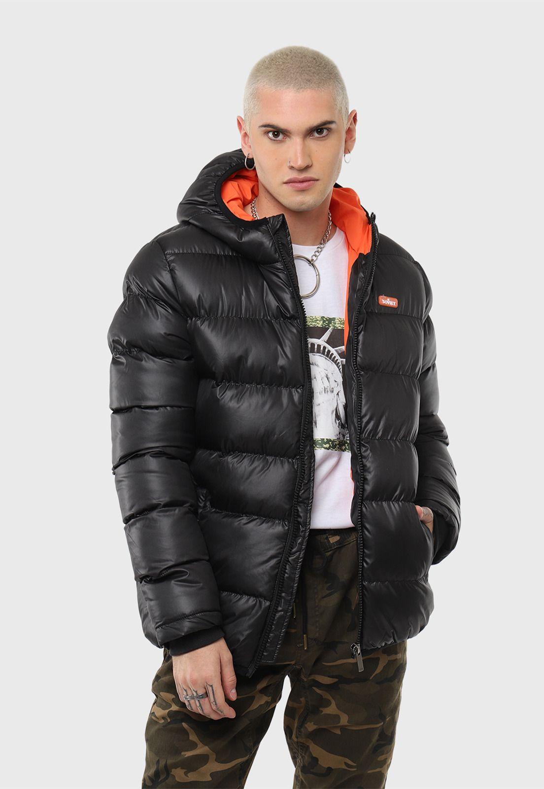 Chaqueta Con Gorro Casual Soviet SVJK281NE-0