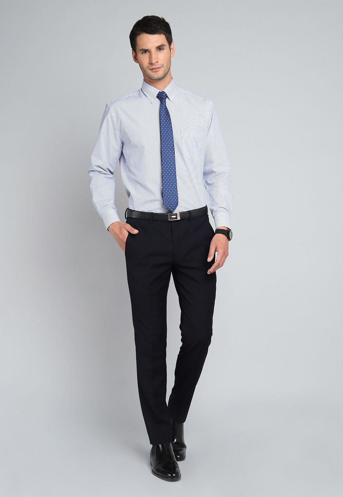 Camisa Formal A Rayas Van Heusen VHCM319BL-4