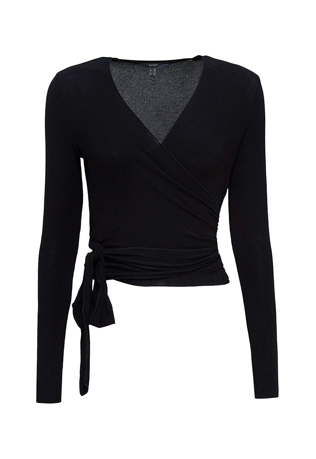 Chaqueta ligera efecto cruzado-2