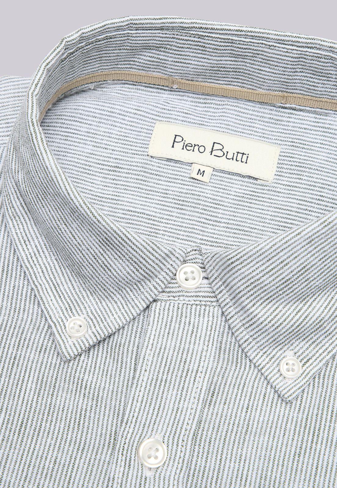 Camisa Lino Algodón Piero Butti PBCVF20VE-4