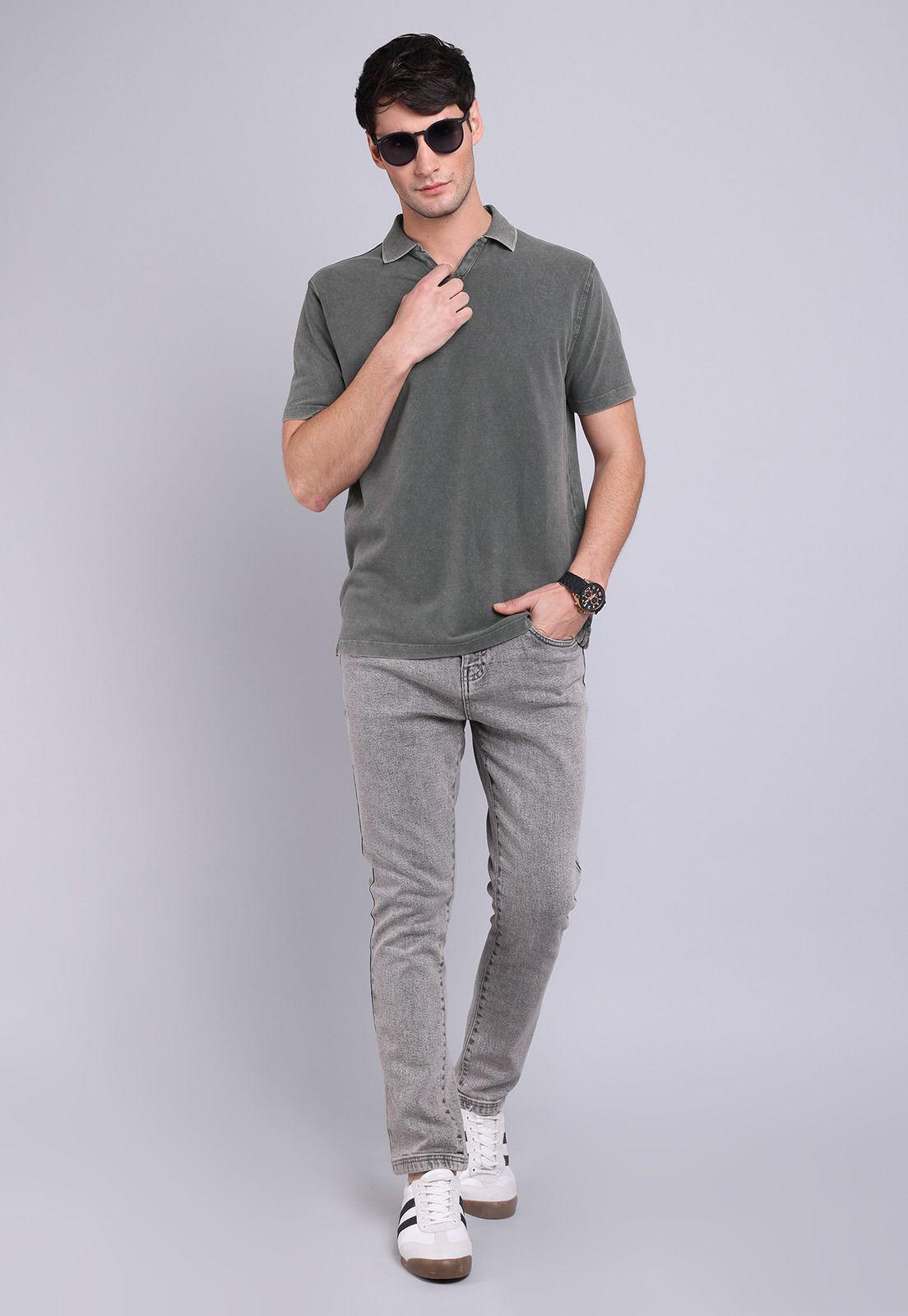 Polera Pique Stone Wash Soviet BVSHK13GR-3