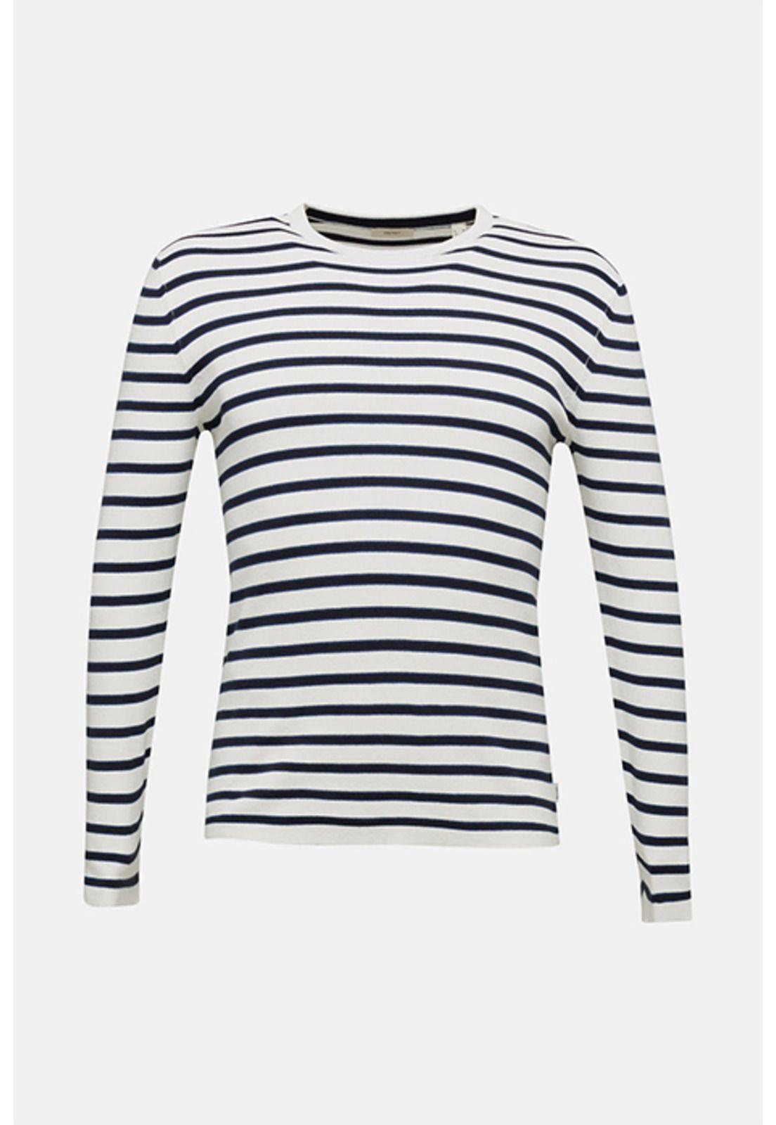 Sweater a rayas 100% algodón-3