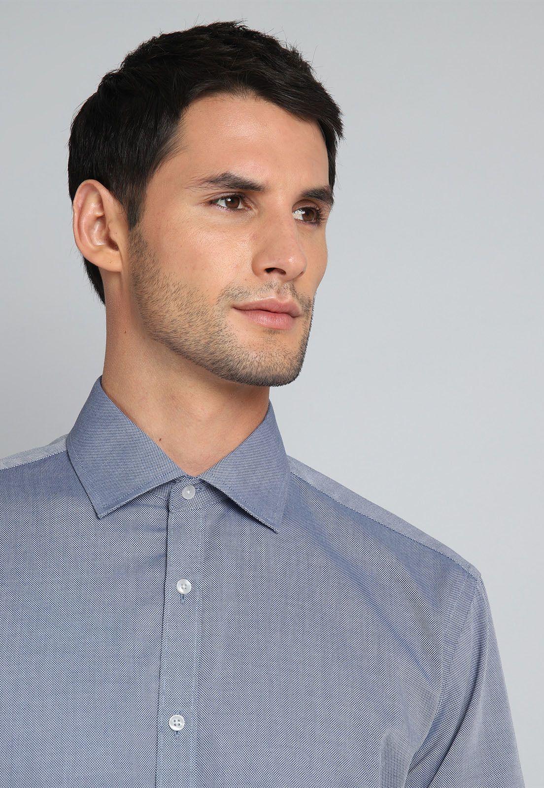 Camisa Formal Texturada Van Heusen VHCM301AZ-3