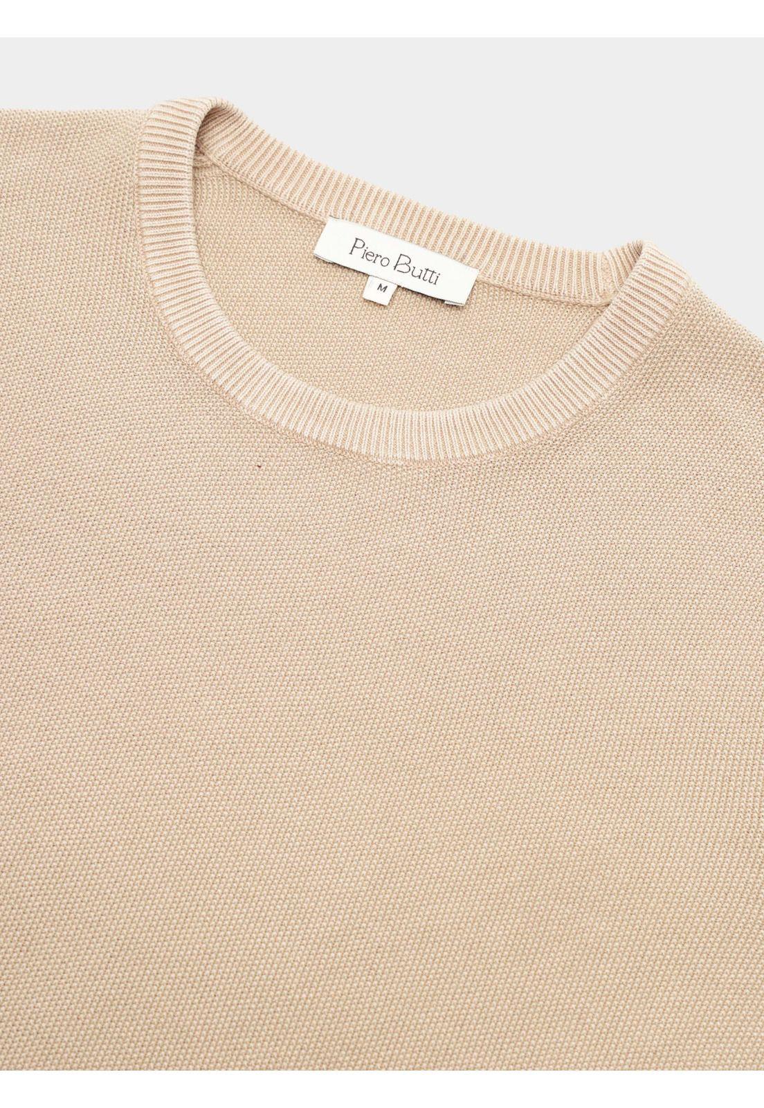 Sweater Stone Wash Regular Fit Café Piero Butti PBDVI24CA-4