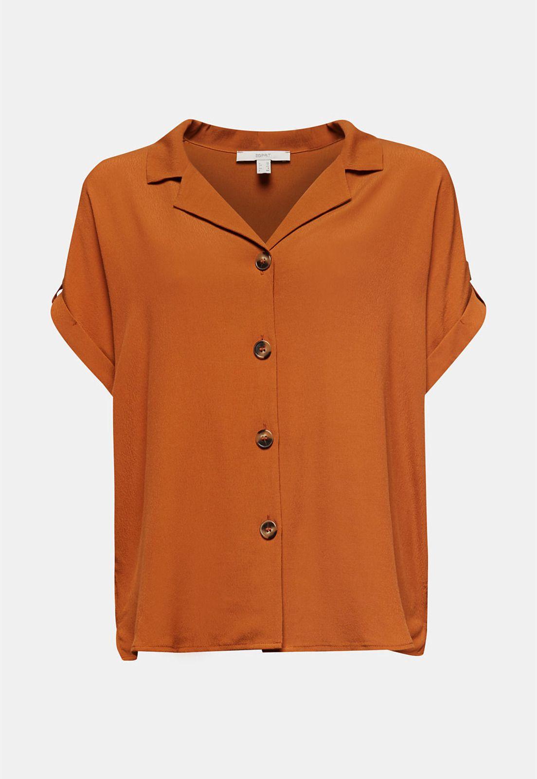 Blusa De Crepé Con Lenzing™ Ecovero™ Esprit-3