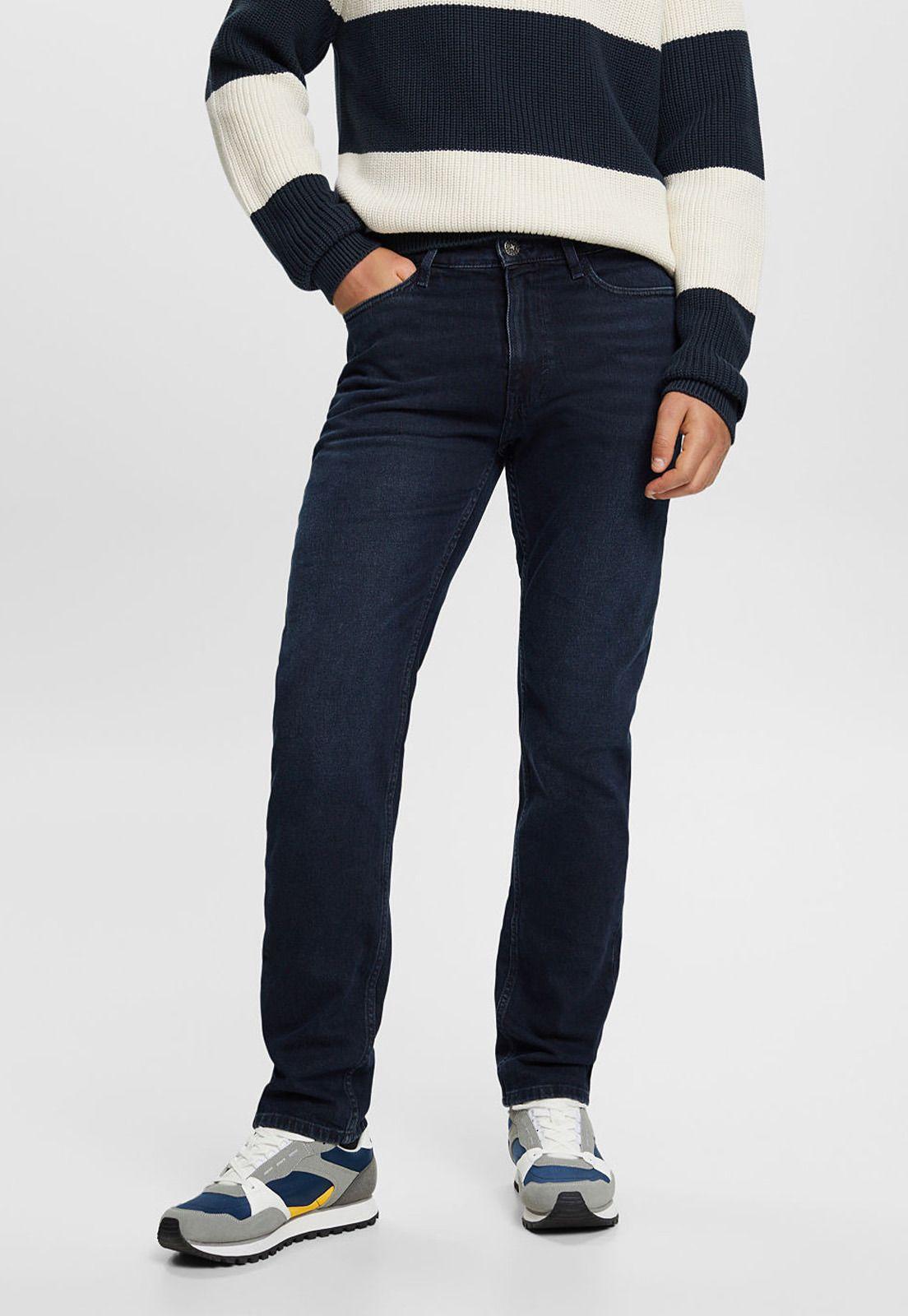 Jeans straight fit corte recto Hombre Esprit-0