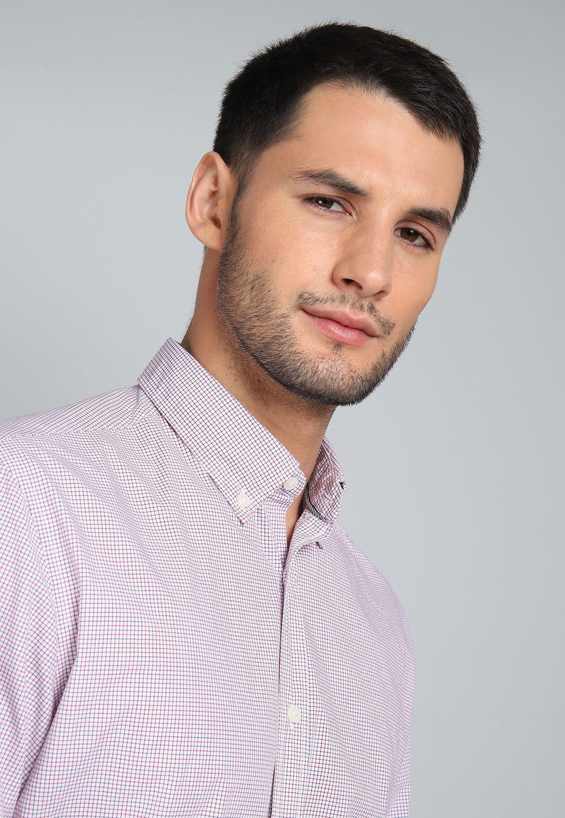 Camisa Cuadros Manga Larga Arrow CM31005NB-2