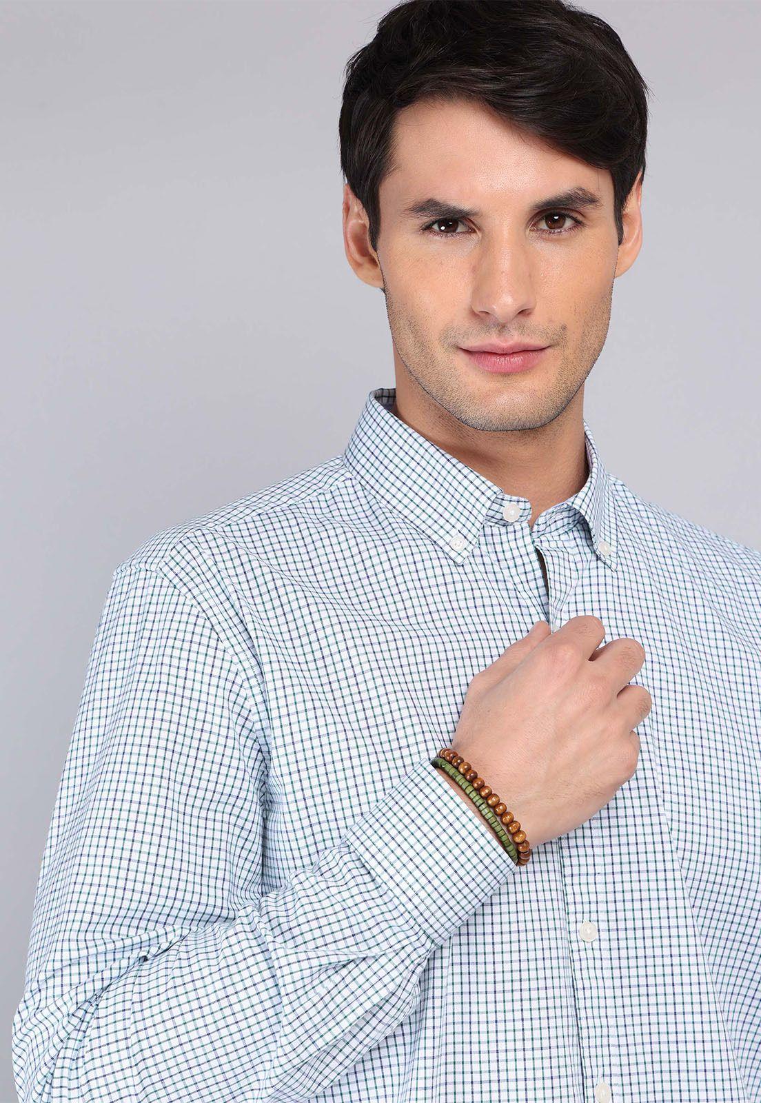 Camisa Oxford Manga Larga Arrow CM32034VE-2