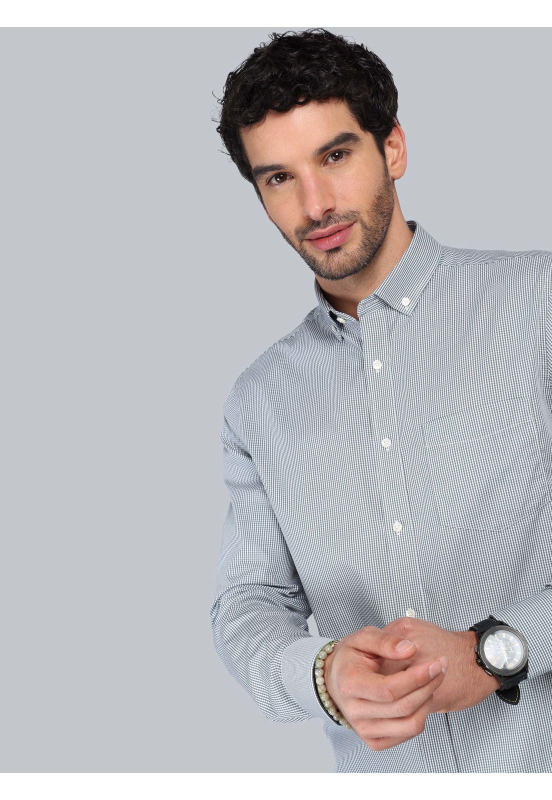 Camisa Cuadros Tailored Fit Verde Piero Butti PBCIF05VE-2