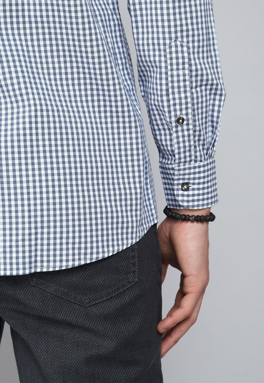 Camisa Cuadros Manga Larga Arrow CM31044AZ-5