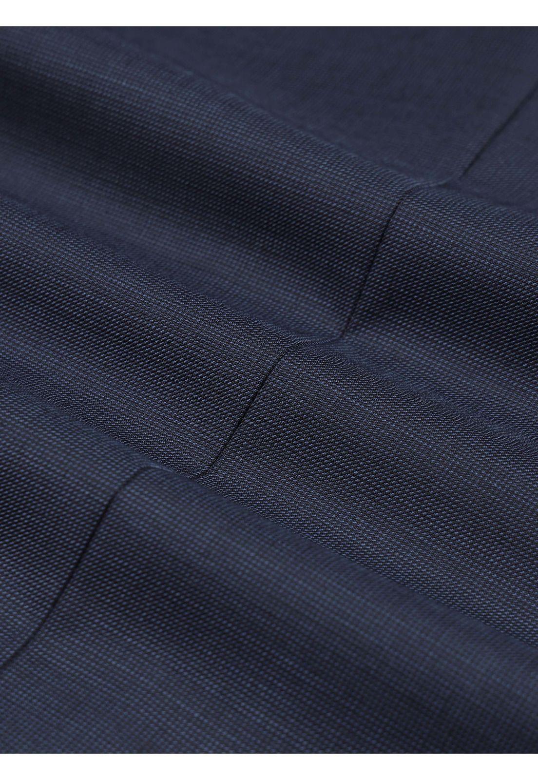 Traje Lana Texturado Tailored Fit Azul Arrow AM3402AZ-7