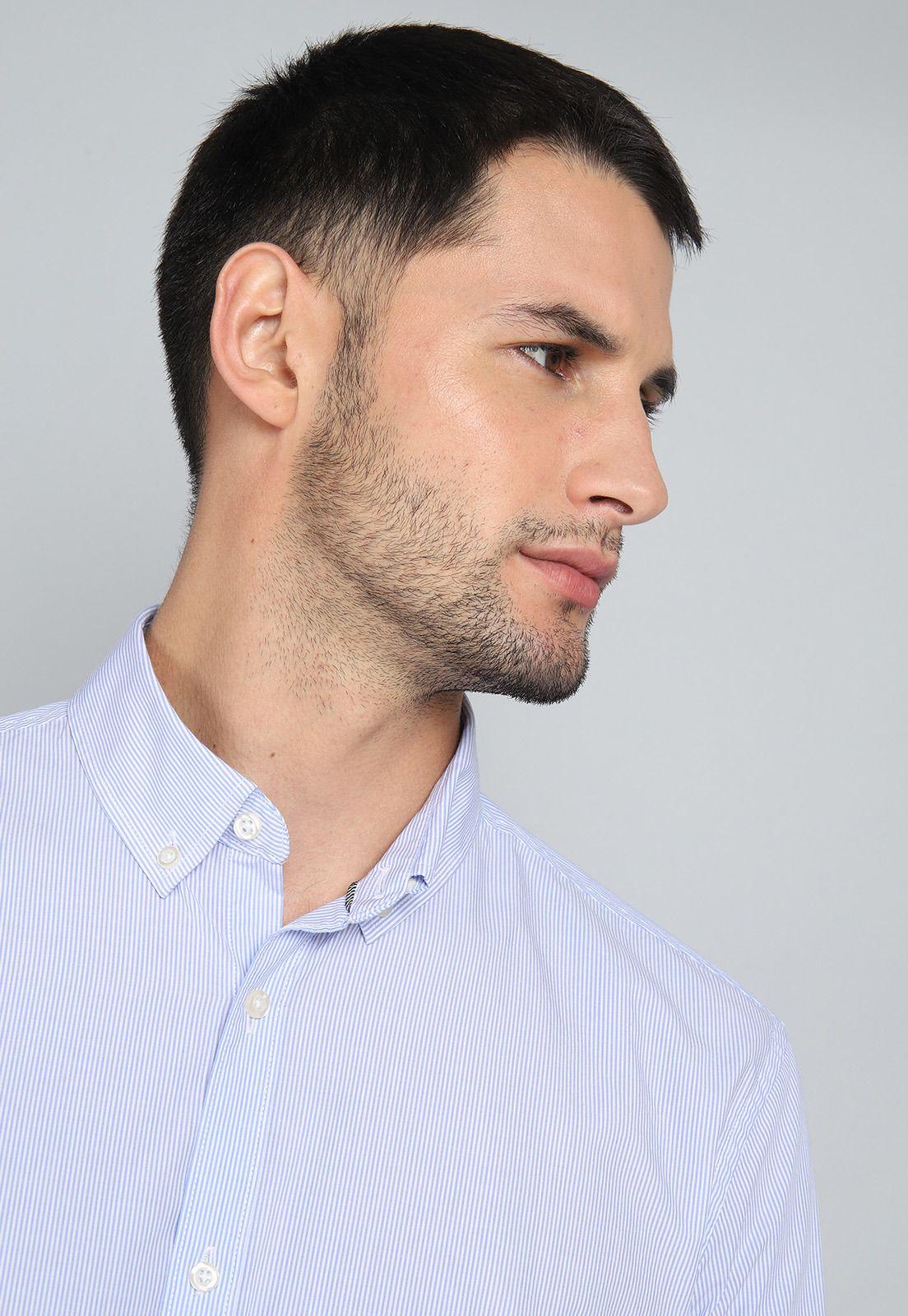 Camisa Rayas Manga Larga Arrow CM31046CE-2