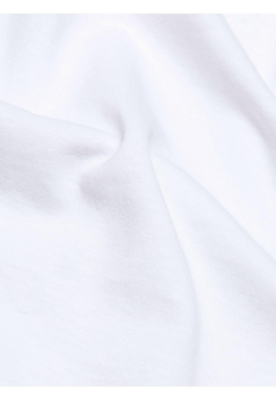 Polera Algodón Lisa Regular Fit Blanco Arrow PO34040BL-5