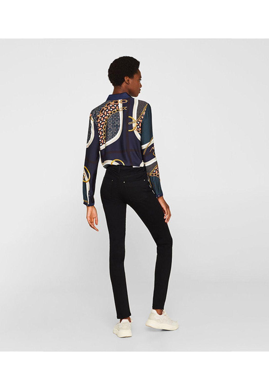 Pantalón Mujer Skinny High Rise -2