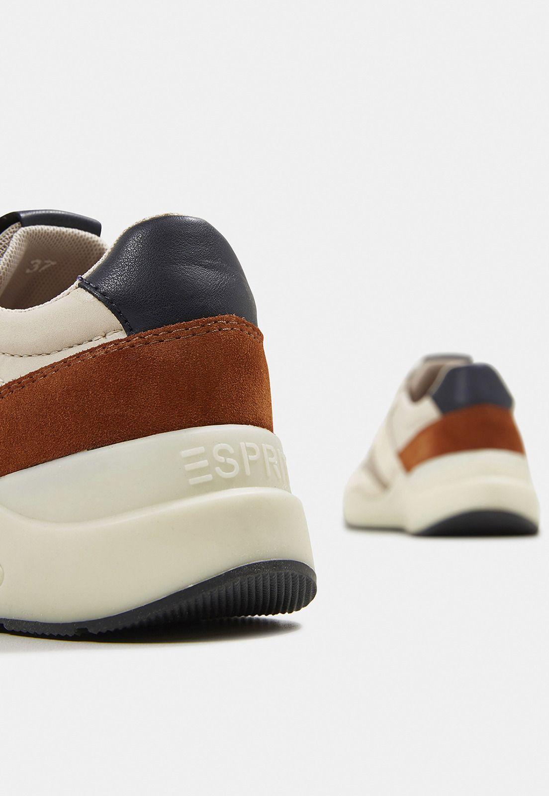 Zapatillas Con Cordones En Mezcla De Materiales Esprit-2